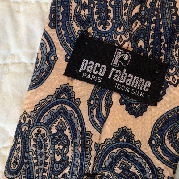 Paco Rabanne silk tie - Picture 3 of 4